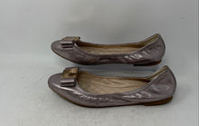 Load image into Gallery viewer, Cole Haan Womens Purple Leather Slip-On Tali Bow Ballet Flats Size 9