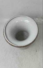 Load image into Gallery viewer, Vintage Lefton White Pink Roses Floral Bisque Porcelain Raised Handles Vase