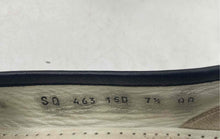 Load image into Gallery viewer, Authentic Salvatore Ferragamo Womens Black Slip-On Loafer Shoes Size 7.5 Damaged