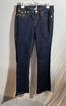 Load image into Gallery viewer, True Religion Womens Blue Denim Medium Wash Straight Leg Jeans Size 30