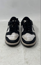 Load image into Gallery viewer, Nike Womens Dunk Low DD1503-101 White And Black Leather Sneakers Shoes Size 5.5