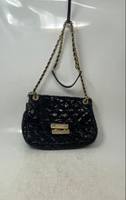 Load image into Gallery viewer, Michael Kors Womens Sloan Black Embossed Leather Quilted Crossbody Bag