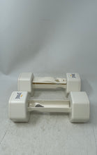 Load image into Gallery viewer, Everlast White Fitness Exercise 2lb Dumbbells For Nintendo Wii Not Tested