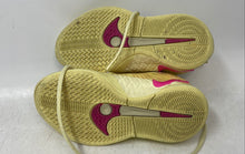 Load image into Gallery viewer, Nike Kids Sabrina 2 FQ7376-800 Yellow Low Top Lace-Up Sneaker Shoes Size 1Y