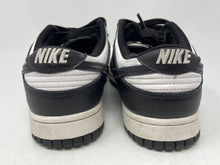 Load image into Gallery viewer, Authentic Nike Mens Dunk Low Retro Black White Sneakers Shoes Size 8 Damaged