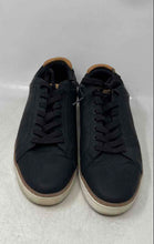 Load image into Gallery viewer, Aldo Mens Deerford Black With Brown Trim Canvas Lace-Up Sneaker Shoes Size 11