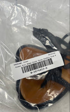 Load image into Gallery viewer, Gianni Bini Womens Avellia Black Embellished Ankle Strap Thong Sandals Size 8M