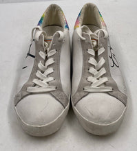 Load image into Gallery viewer, Authentic Kurt Geiger Womens White Multicolor Sneaker Shoes Size EUR 38 Damaged