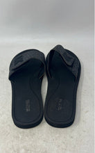 Load image into Gallery viewer, Michael Kors Womens Wade Black Open Toe Slip-On Slide Sandals Size 11M