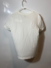 Load image into Gallery viewer, Psycho Bunny Mens White Cotton V-Neck Short Sleeve Pullover T-Shirt Size 2