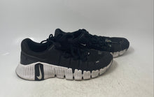Load image into Gallery viewer, Nike Womens Free Metcon 5 DV3950-001 Black White Lace-Up Sneaker Shoes Size 11.5