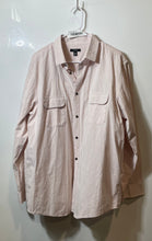 Load image into Gallery viewer, Alfani Mens Pink Cotton Collared Long Sleeve Button-Up Shirt Size XL