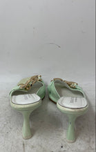 Load image into Gallery viewer, BEAUTIISOLES By Robyn Shreiber Womens Gabriela Green Gold Platform Heels Size 37