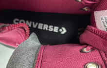 Load image into Gallery viewer, Converse Girls CTAS Lugged Lift Platform High Purple Black Sneakers Shoes Size 5