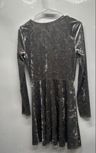 Load image into Gallery viewer, Forever 21 Womens Gray Long Sleeve Surplice Neck Wrap Dress Size Medium