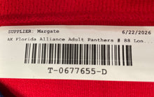 Load image into Gallery viewer, AK Mens Red White Blue And Gold Long Sleeve Florida Alliance Beyrak #88 Jersey S