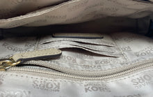 Load image into Gallery viewer, Michael Kors Womens Callie Beige Adjustable Strap Crossbody Small Handbag