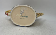 Load image into Gallery viewer, Yellow Floral Ceramic Hand Painted Garden & Outdoor Decorative Watering Can