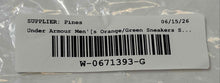 Load image into Gallery viewer, Under Armour Mens Flow Velociti SE 3024016-302 Green Orange Sneaker Shoes Sz 9.5