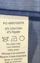 Load image into Gallery viewer, Calvin Klein Mens Blue Notch Lapel Single Breasted Two-Button Blazer Size 42S