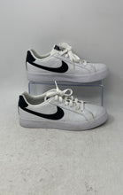 Load image into Gallery viewer, Nike Womens Court Royale AC Canvas CD5405-100 White Black Sneaker Shoes Size 6