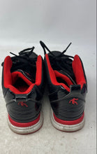 Load image into Gallery viewer, And1 Boys Black Red Leather Lace-Up Round Toe Low Top Basketball Shoes Size 5