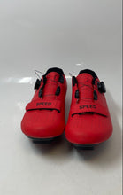 Load image into Gallery viewer, Speed Road Mens Bright Red BOA Closure System Bike Cycling Shoes Size 44