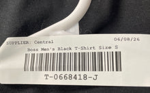 Load image into Gallery viewer, Hugo Boss Mens Black Spread Collared Short Sleeve Polo Shirt Size Small