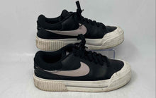 Load image into Gallery viewer, Nike Womens Court Legacy Lift DM7590-001 Black Leather Sneakers Shoes Size 7.5