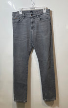 Load image into Gallery viewer, Hugo Boss Mens Gray Denim Medium Wash Mid-Rise Straight Leg Jeans Size 32/32
