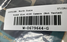 Load image into Gallery viewer, Kodak Disc 4100 Black Gray Built In Flash Disc Film Camera Not Tested
