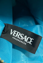 Load image into Gallery viewer, Versace Fragrances Womens Black Bottom Studs Double Strap Medium Tote Purse