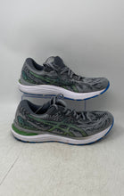 Load image into Gallery viewer, Asics Mens Gel Cumulus 23 1011B012 Gray Green Lace-Up Sneaker Shoes Size 11.5