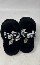 Load image into Gallery viewer, UGG Kids Fluff Yeah 1098494K Black Open Toe Slingback Slide Slipper Size 5