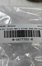 Load image into Gallery viewer, Nike Mens Air Jordan 1 Retro Silver Gray Black Sneaker Shoes Size 13 No Insole