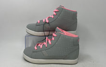 Load image into Gallery viewer, Fila Girls 3SC60327-070 Gray Pink Leather Lace-Up High Top Sneaker Shoes Size 3
