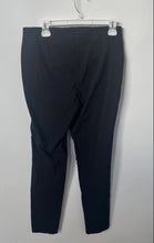 Load image into Gallery viewer, Michael Kors Womens Black Flat Front Regular Fit Skinny Leg Ankle Pants Size L