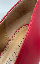 Load image into Gallery viewer, Journee Collection Womens Windy Red Leather Round Toe Mary Jane Pump Heels Sz 10