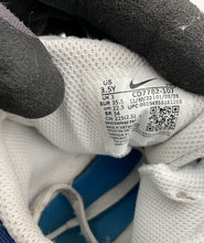Load image into Gallery viewer, Nike Boys Court Borough Mid 2 CD7782-107 White Blue Sneaker Shoes Size 3.5Y