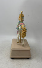 Load image into Gallery viewer, San Francisco Music Box Company Multicolor Engraved Musical Horse Carousel