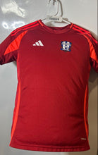 Load image into Gallery viewer, Adidas Girls Red Miami Springs Virginia Gardens Soccer Club Jersey Size M