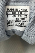 Load image into Gallery viewer, Adidas Womens Barricade 5 Classic 041978 White & Silver Sneaker Shoes Size 6