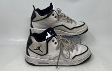 Load image into Gallery viewer, Nike Kids Air Jordan Courtside 23 White Black Lace-Up Sneaker Shoes Size 7Y