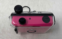 Load image into Gallery viewer, UP-Tech Waterproof Reusable Pink Black 35mm Film Camera Not Tested