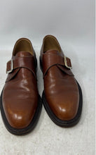 Load image into Gallery viewer, Barneys New York Mens Brown Leather Monk Strap Dress Shoes Size EUR 44