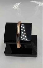 Load image into Gallery viewer, Michael Kors Women's Rose Gold-Tone Bangle Bracelet, Classic Minimalist Style