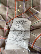 Load image into Gallery viewer, Ermenegildo Zegna Mens Brown Print Shirt Size XL