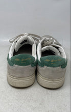 Load image into Gallery viewer, Aldo Mens Clubtrainer White Gray Green Leather Lace-Up Sneaker Shoes Size 10.5