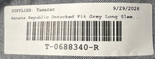 Load image into Gallery viewer, Banana Republic Mens Gray Untucked Fit Long Sleeve Oxford Button-Up Shirt Sz XL