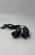 Load image into Gallery viewer, Nintendo Wii Black Ergonomic Wired Nunchuk Controllers 2 Pcs Not tested